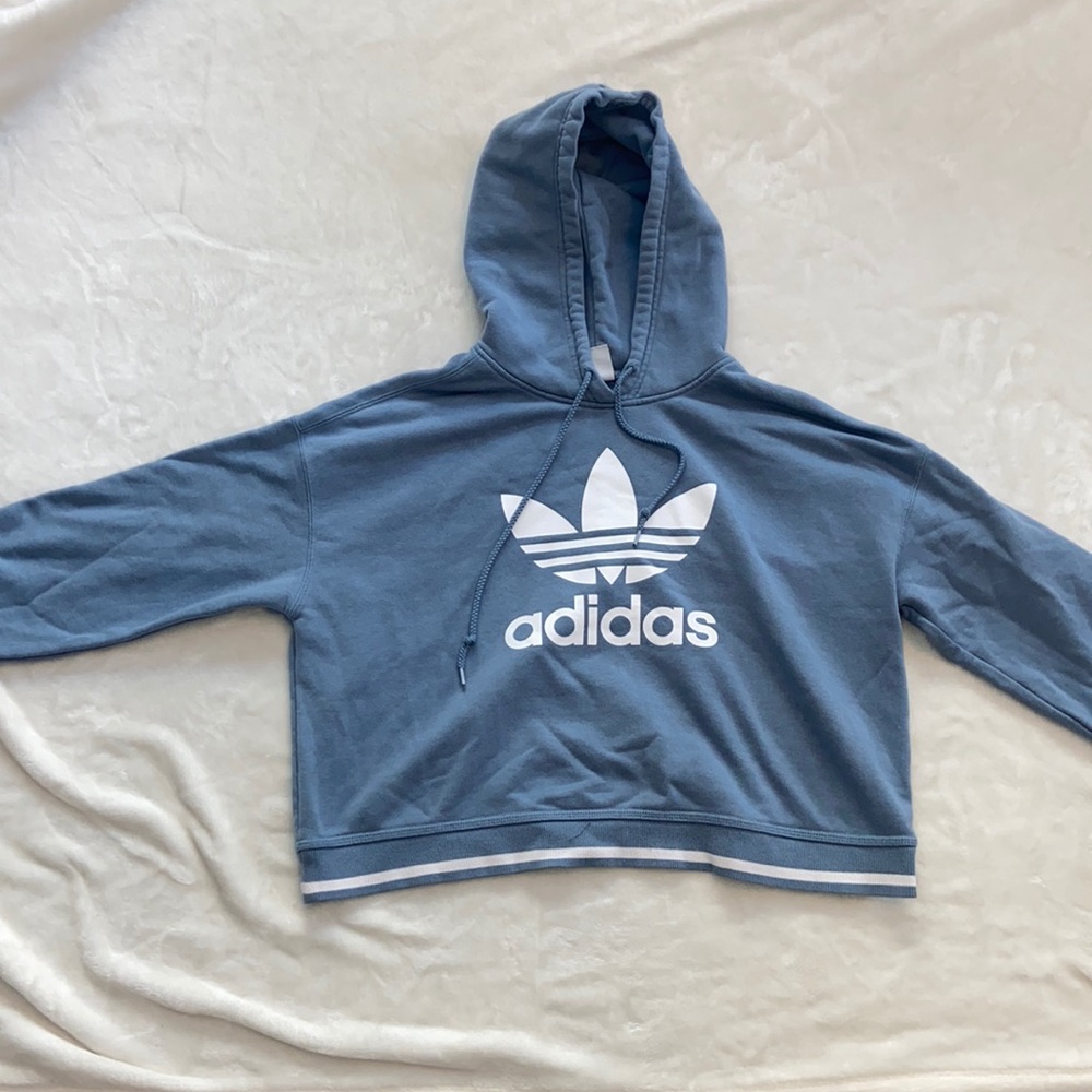 Adidas Cropped Hoodie